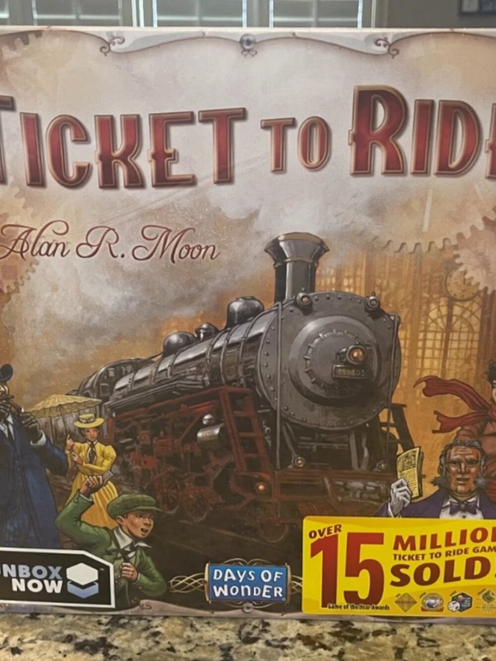 NEW Days of Wonder Ticket To Ride by Alan R. Moon Train Adventure Board Game